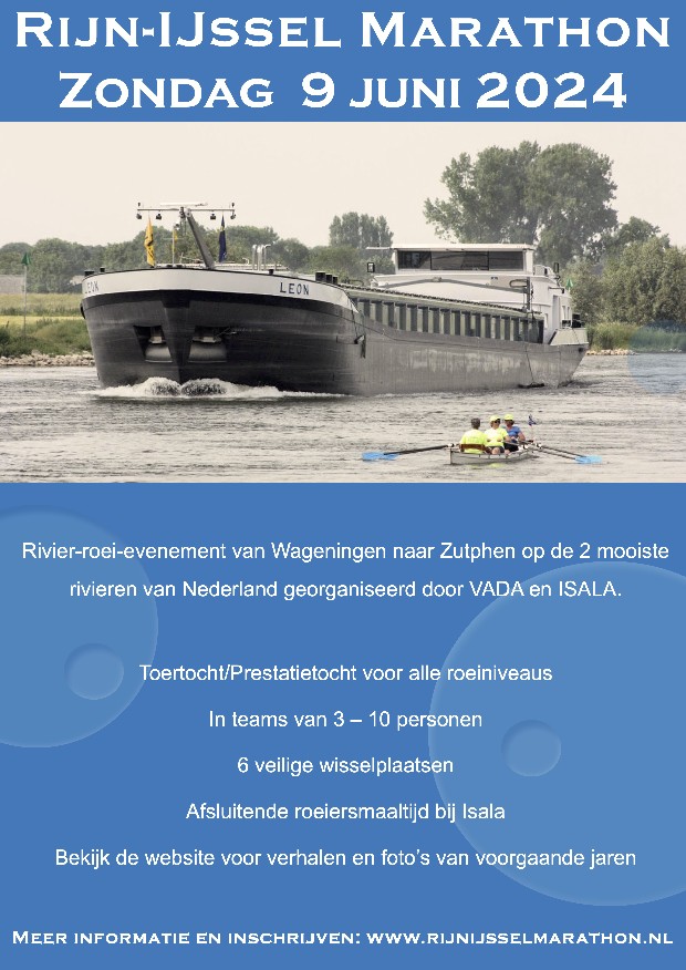 Poster Rijn-IJsselmarathon 2024