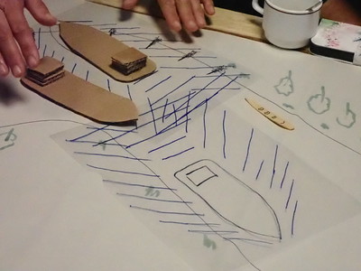 Sturen op stromend water